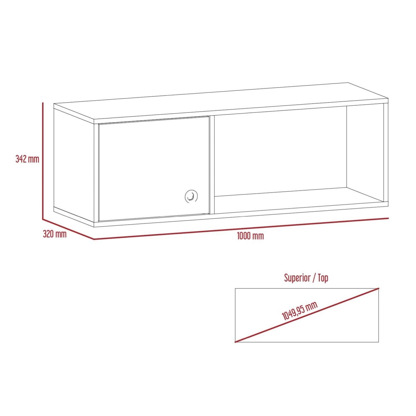 Viva Wall Storage Unit