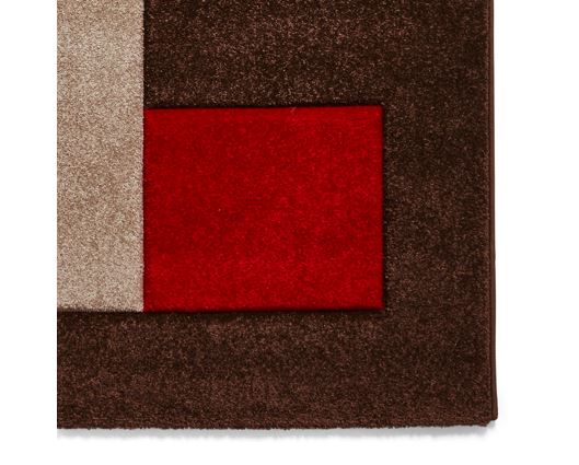 Brooke Brown/Red - 80cm x 150cm