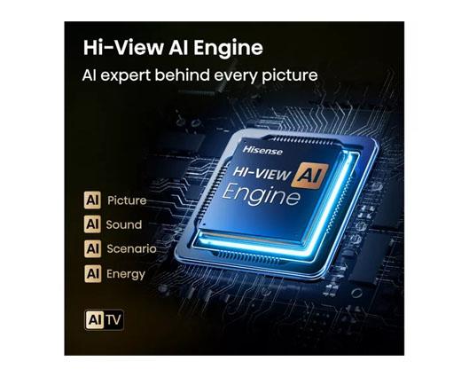 HISENSE E6Q 50" LED 4K HDR Smart TV with Freely