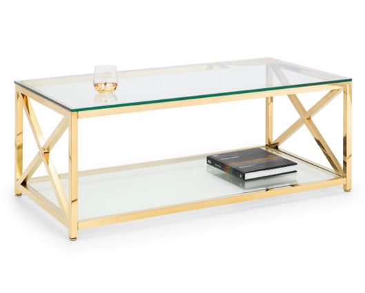 Madison Coffee Table - Gold
