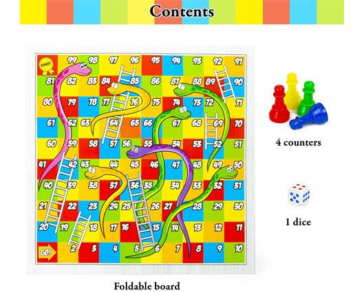 Snakes and Ladders Board Game