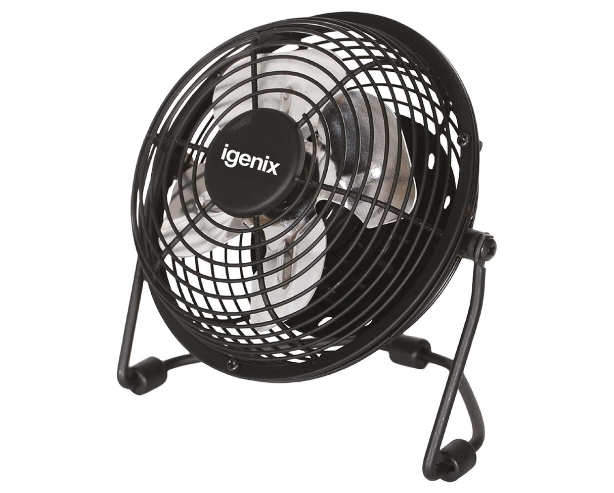 Igenix 4" USB Desk Fan