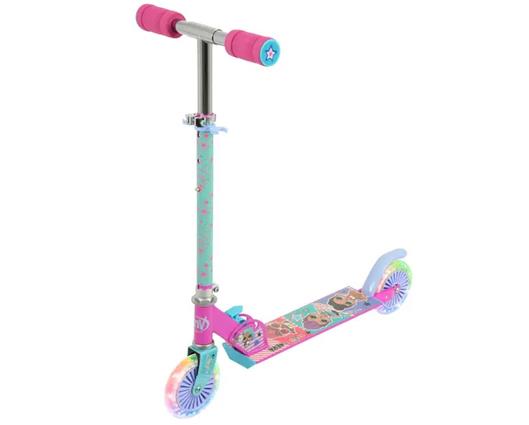 LOL Surprise Folding Inline Scooter with Light Up Wheels