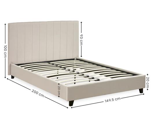 Aylen Bed Oatmeal - Double