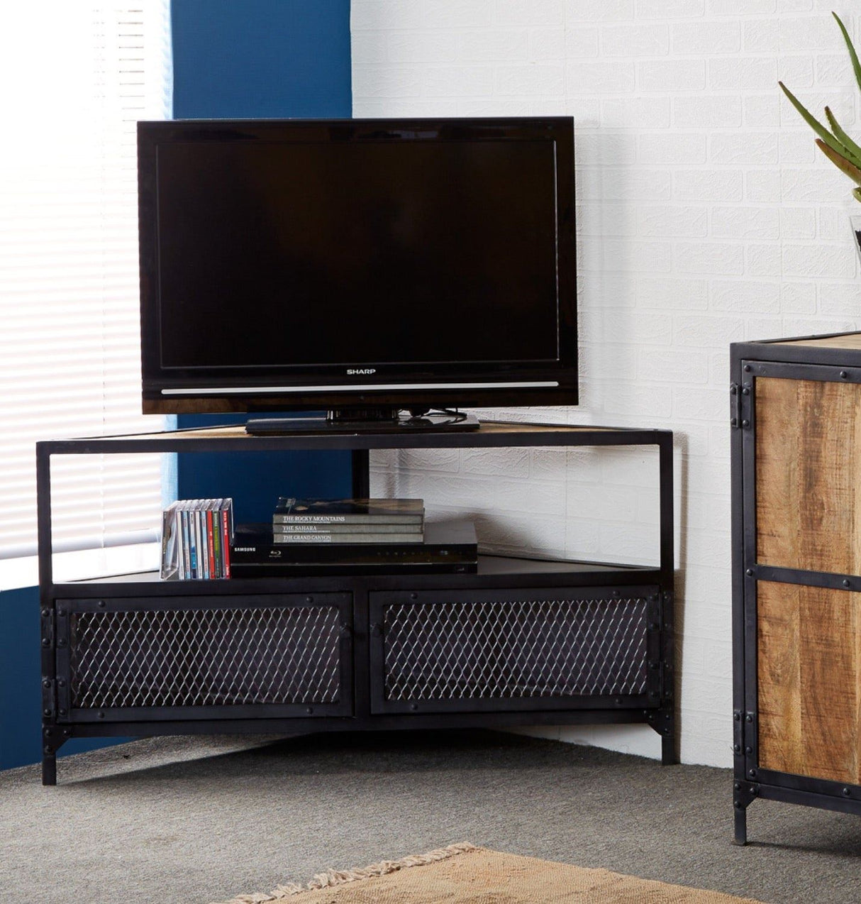 Alma Corner TV Unit