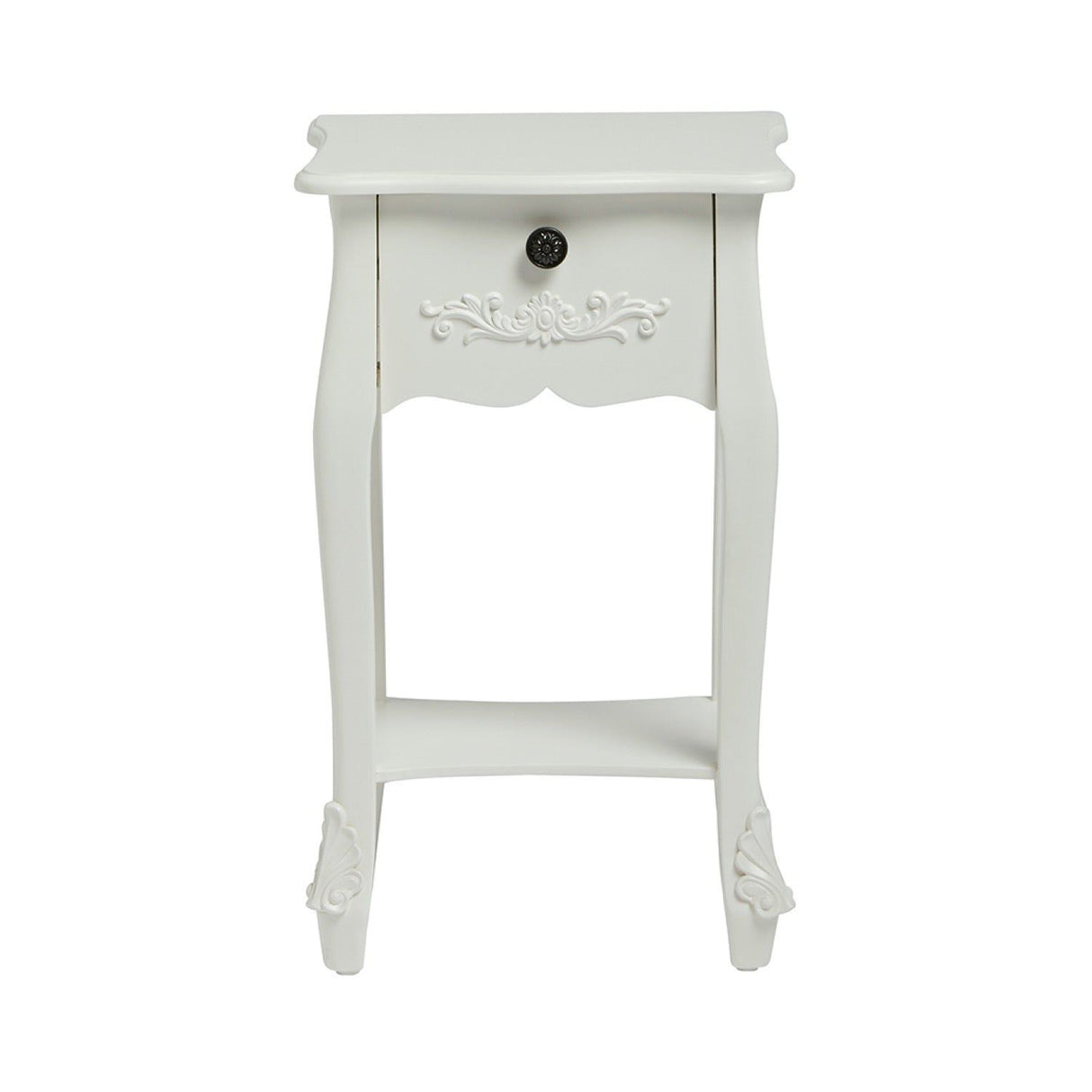 Acela 1 Drawer Night Stand White
