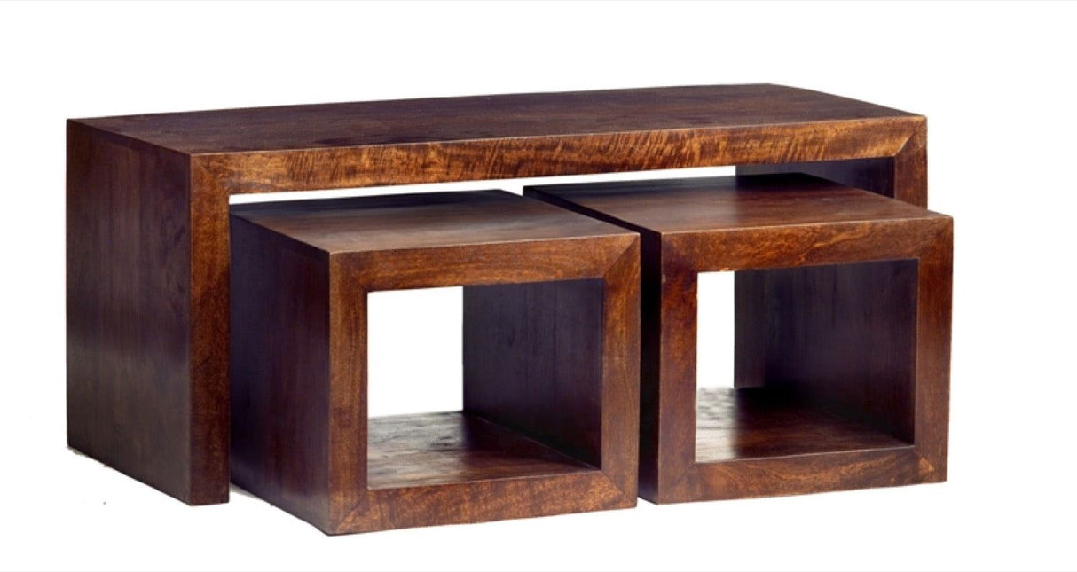 Sapeli Coffee Table Set