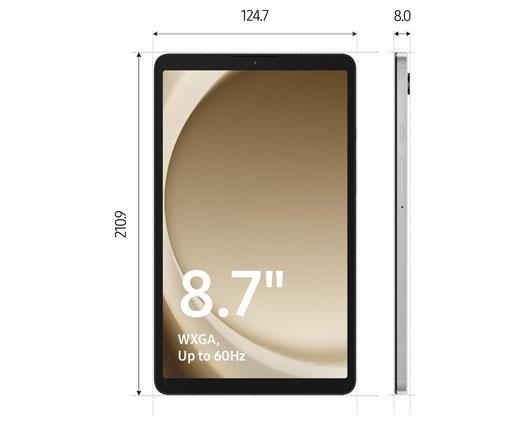 Samsung Galaxy Tab A9 8.7" 64GB 4G Tablet Silver