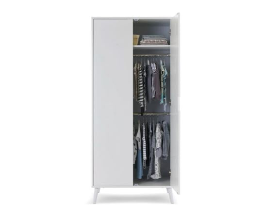 Maura 3 Piece Room Set - White with Acrylic