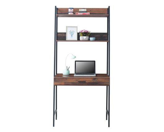 Burr Desk with 1 Drawer