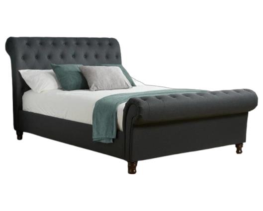 Charlton Bed Super King - Charcoal