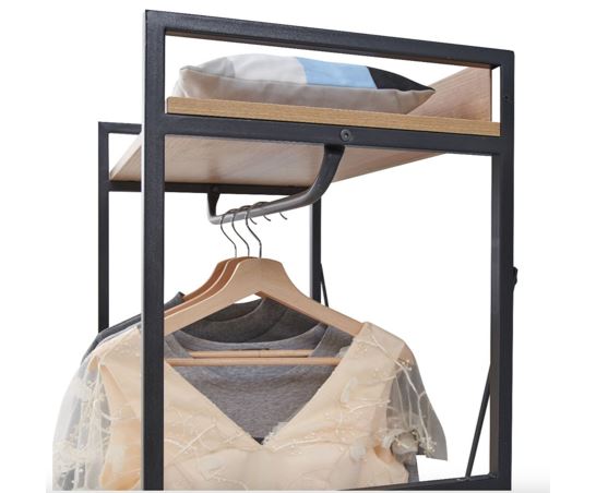 Cohen 2 Drawer Open Wardrobe- Riveria Oak