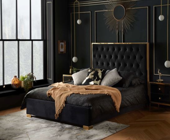 Chelsea King Bed- Black