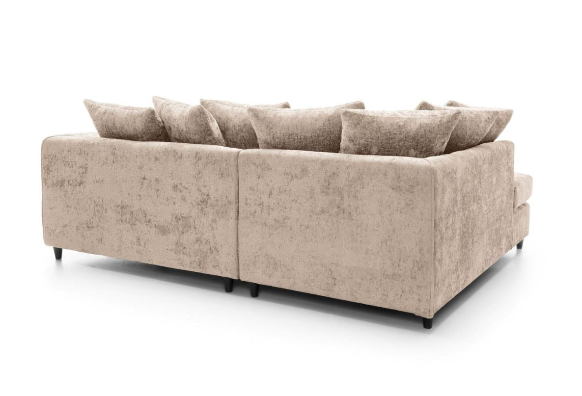 Heidi Left Hand Facing Corner Sofa- Cream