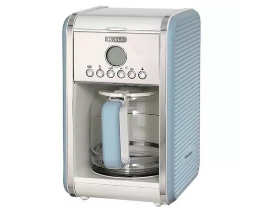 Ariete American 12 Cup Drip Vintage Coffee Machine - Blue
