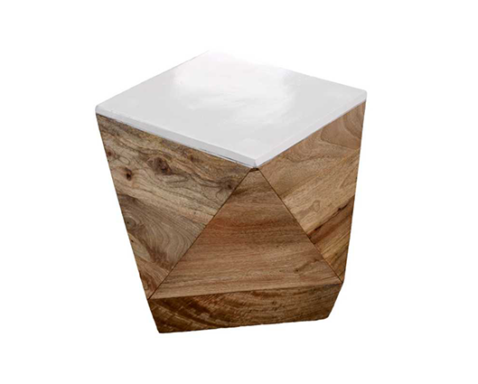 Arianna Side Table Solid Mango Wood