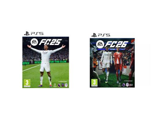 Football Bundle: PS5 EA SPORTS FC 25 and PS5 EA SPORTS FC 26