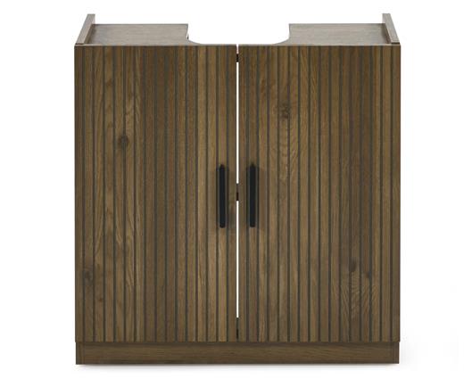 Hampshire Under Sink Bathroom Storage Unit Walnut