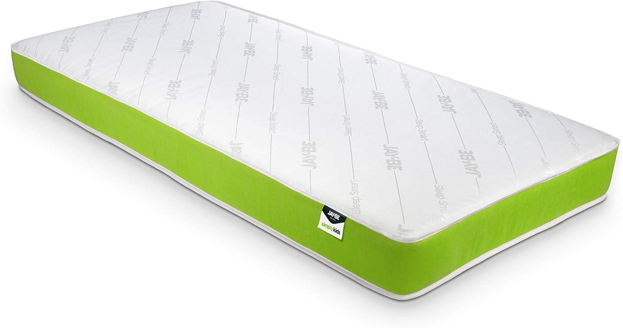 Jay-Be Simply Kids Anti-Allergy Foam Free Sprung Mattress-Single