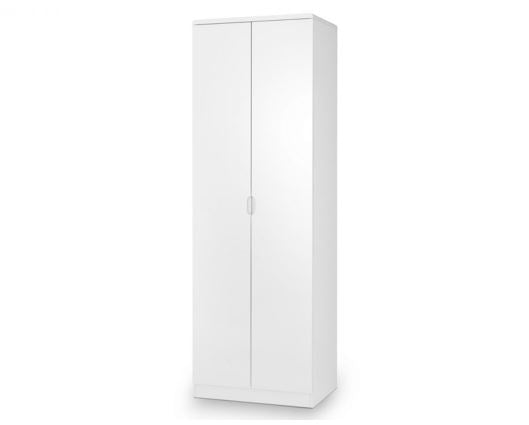 Empire 2 door wardrobe - white