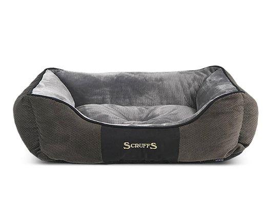 Chester Box Dog Bed Graphite Grey - Large
