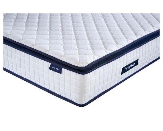 120cm SleepSoul Bliss 1500 Pocket Mattress Small Double