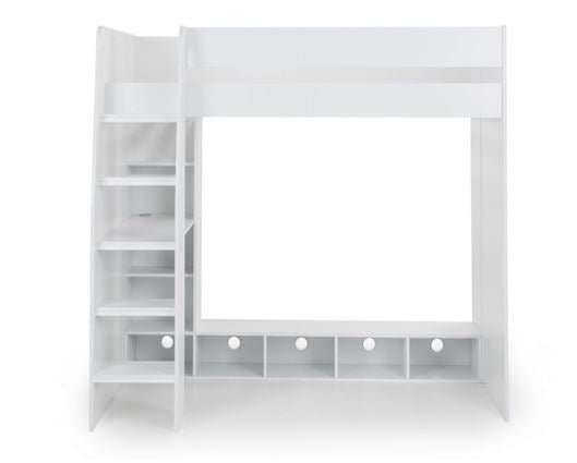 Neillson Gaming Bed With Desk-White