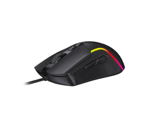 Marvo CM416-UK Wired Gaming Keyboard Black with Mouse Headset and Mat Bundle