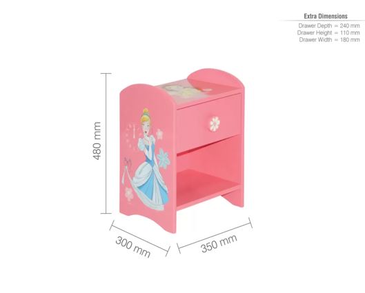 Princess Bedside Table