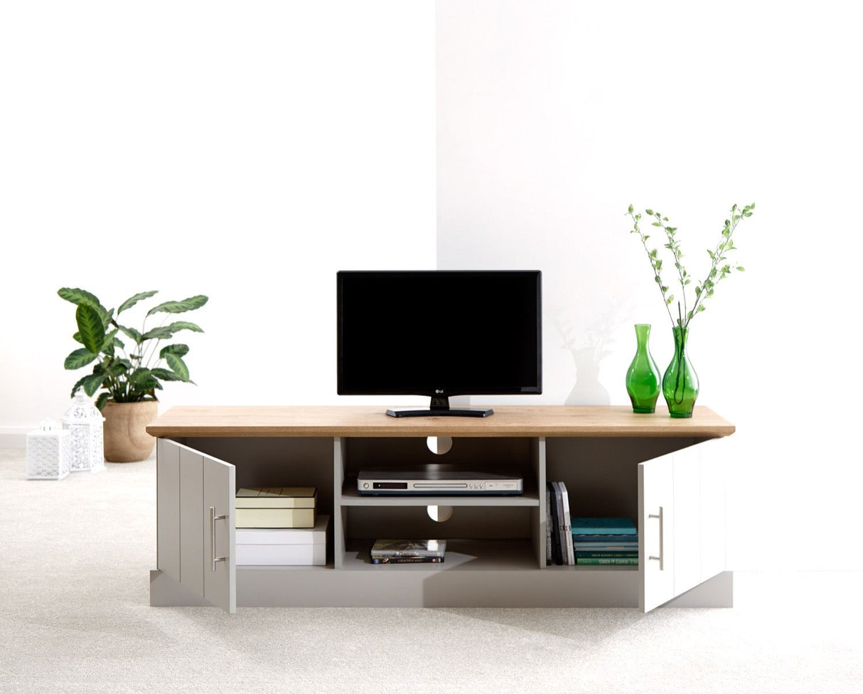 Kinsley Large TV Unit-Grey