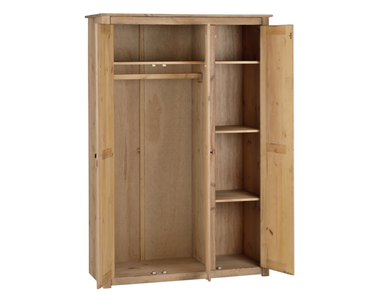 Pike 3 Door Wardrobe