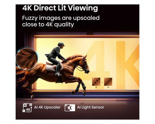 HISENSE E6Q 50" LED 4K HDR Smart TV with Freely