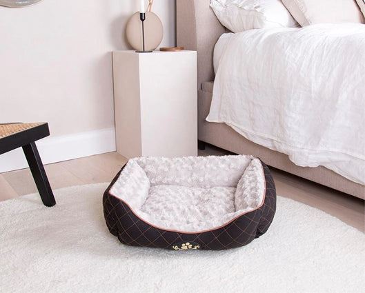 Wilton Box Bed Black - Medium