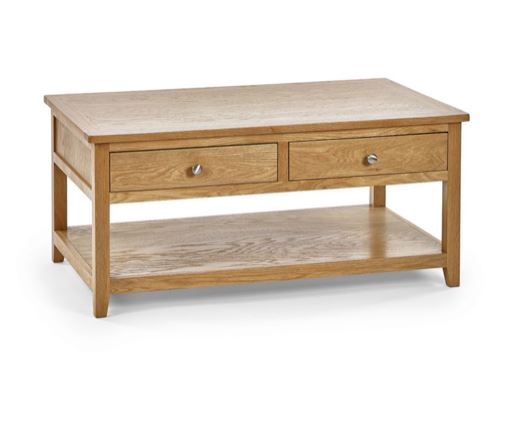 Mack 2 Drawer Coffee Table