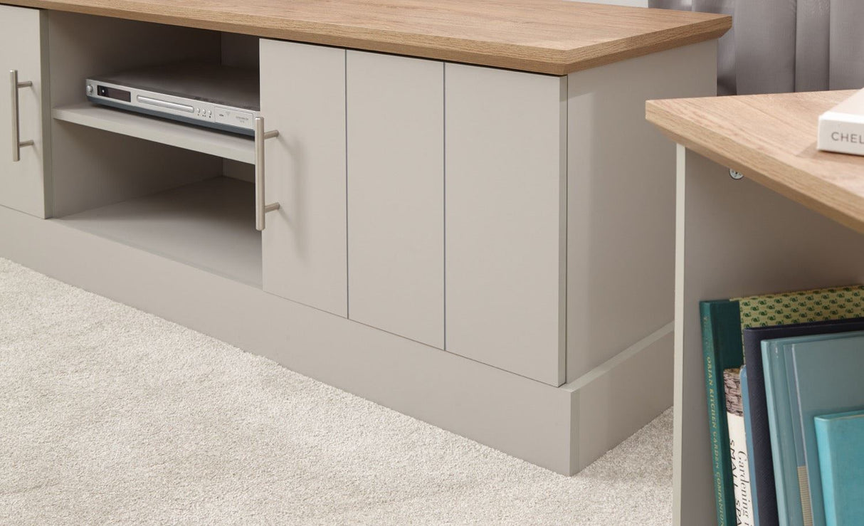 Kinsley Large TV Unit-Grey