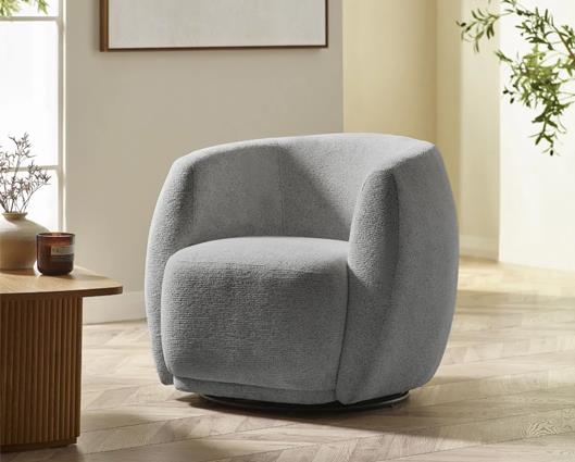 Bowline Swivel Chair Oyster