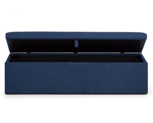 Stanford Blanket Box - Blue