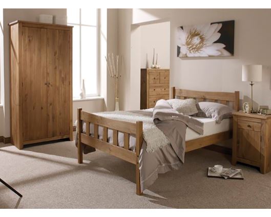 Havana Single Bed - Pine