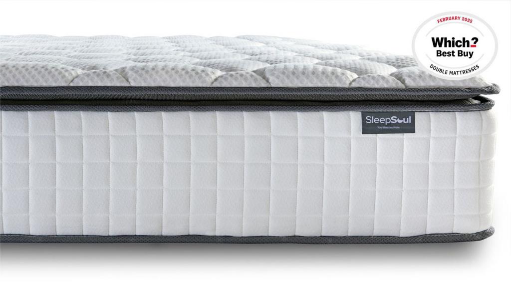Roll Up Bliss 800 Pocket Memory Pillow Top Mattress (32cm Depth) - King