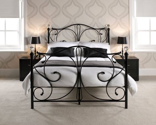 Florence Single Bed - Black