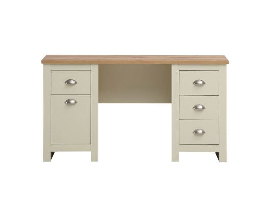 Lincoln 5 Drawer Desk