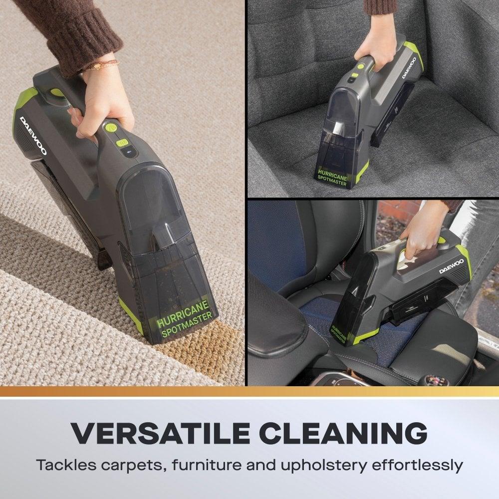 Hurricane Spotmaster Cordless Carpet & Upholstery Cleaner