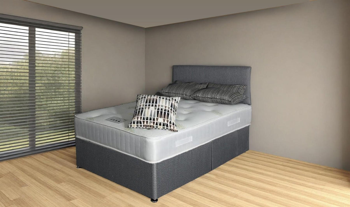 Mister Mattress Luxury 1000 Pocket Set With Headboard - Single