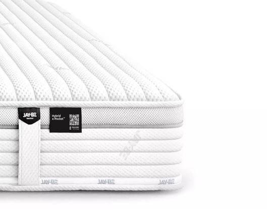 Jay-Be Firm Hybrid 2000 e-Pocket Truecore" Eco-Friendly Mattress - Double