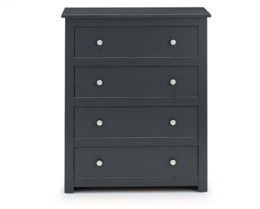 Cassini 4 Drawer Chest-Anthracite