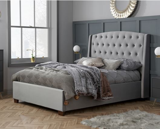 Balmoral King Bed - Grey