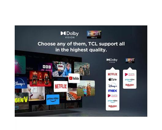 TCL 65PF650K Fire TV 65" Smart 4K Ultra HD HDR LED TV with Amazon Alexa