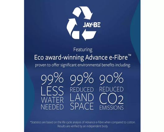 Jay-Be� Bio Cool Hybrid 2000 e-Pocket Eco-Friendly Mattress - King