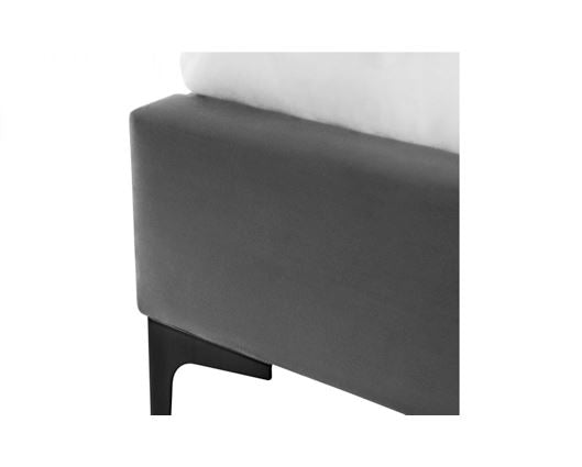 Shelby Diamond Quilted Velvet Super King Bed