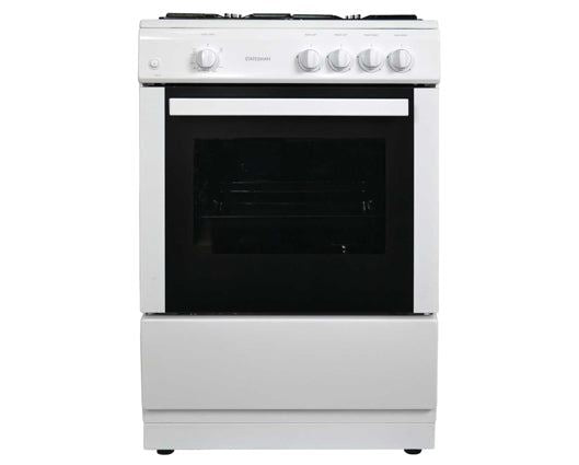 Statesman MAXI60GSF 60cm Single Cavity Gas Cooker White